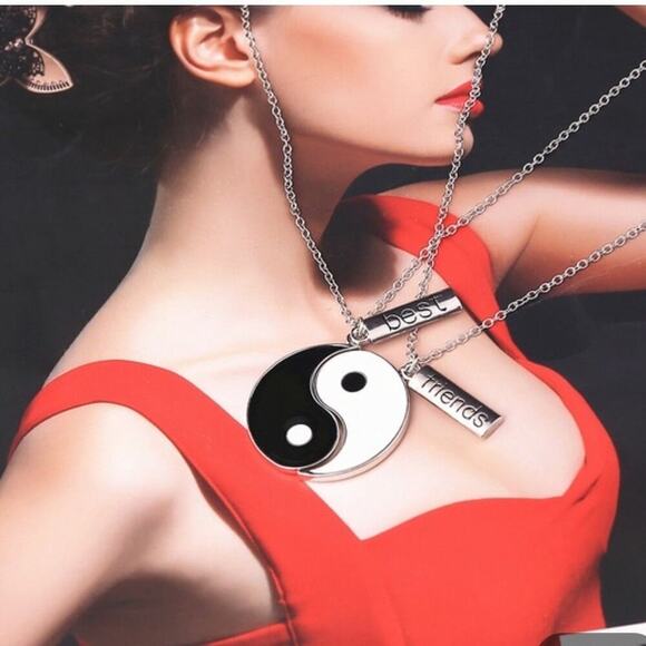 Necklace Pendant Best Friends Logo - Picture 3 of 5